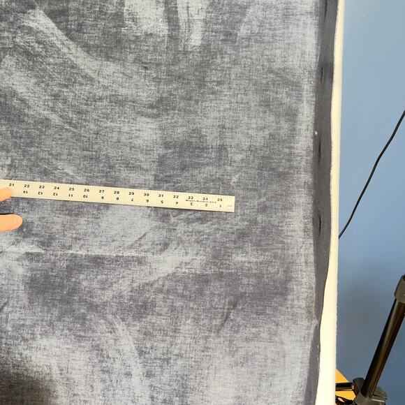 Jose Luis Gonzalez Unframed Painting Tropical Purple Silver White ~61" x ~43.5" - Picture 9 of 16